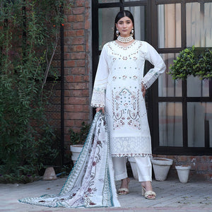 Embroidered Cotton Suit – Yasmin for women — Rangooz