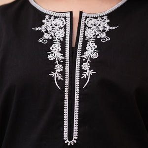Embroidered Cotton Lawn Suit – Kajal for girls — Rangooz