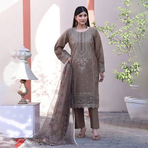 Embroidered Cotton Suit – Falak for women — Rangooz