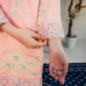 Embroidered Cotton Suit – Shafaq for girls — Rangooz