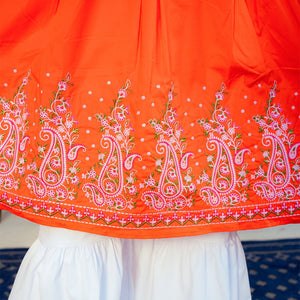 Embroidered Cotton Suit – Mehrab for girls — Rangooz