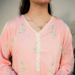 Embroidered Cotton Suit – Shafaq for girls — Rangooz