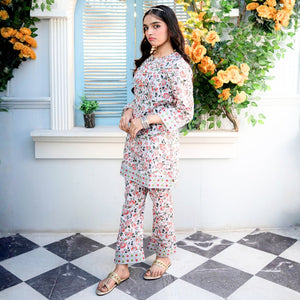 Printed Lawn Suit – Phool for girls — Rangooz