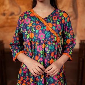 Printed Lawn Suit – Chaman for girls — Rangooz
