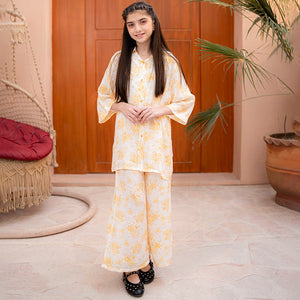 Printed Viscose Cotton Suit – Afreen for girls — Rangooz