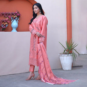 Embroidered Cotton Suit – Saba for women — Rangooz