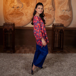 Printed Lawn Suit – Guldaan for girls — Rangooz