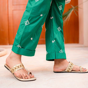 Embroidered Cotton Suit – Pakeezah for girls — Rangooz