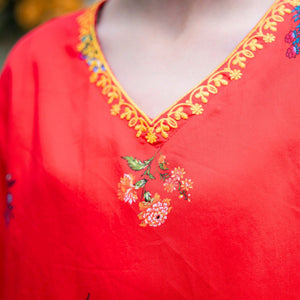 Printed Cotton Suit – Gulnar for girls — Rangooz