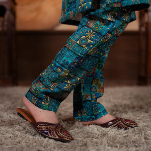 Printed Lawn Suit – Kashaan for girls — Rangooz