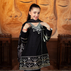 Embroidered Cotton Lawn Suit – Afsoon for girls — Rangooz