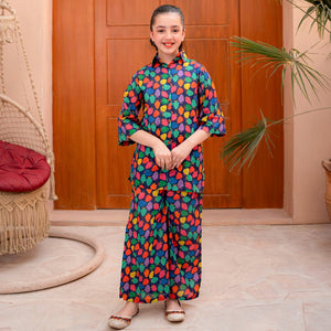 Printed Lawn Suit – Zymal for girls — Rangooz