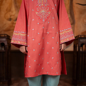 Embroidered Jacquard Suit – Gulrukh for girls — Rangooz
