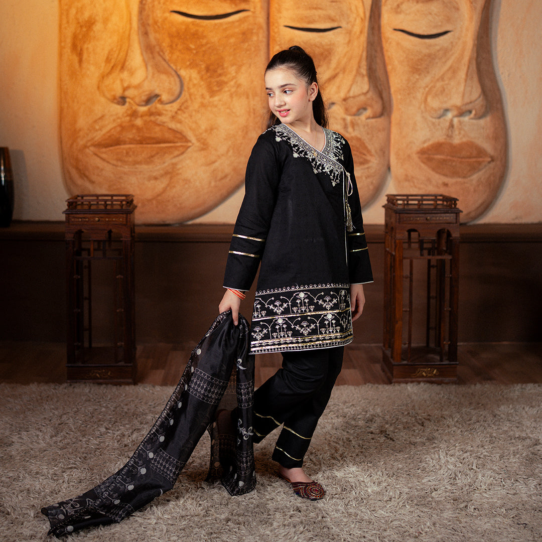 Embroidered Cotton lawn Suit –Afsoon