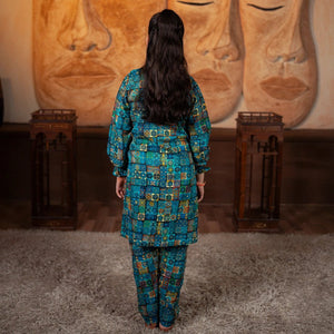 Printed Lawn Suit – Kashaan for girls — Rangooz