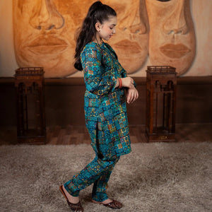 Printed Lawn Suit – Kashaan for girls — Rangooz