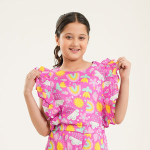 Pinkish Jumpsuit for girls β Rangooz