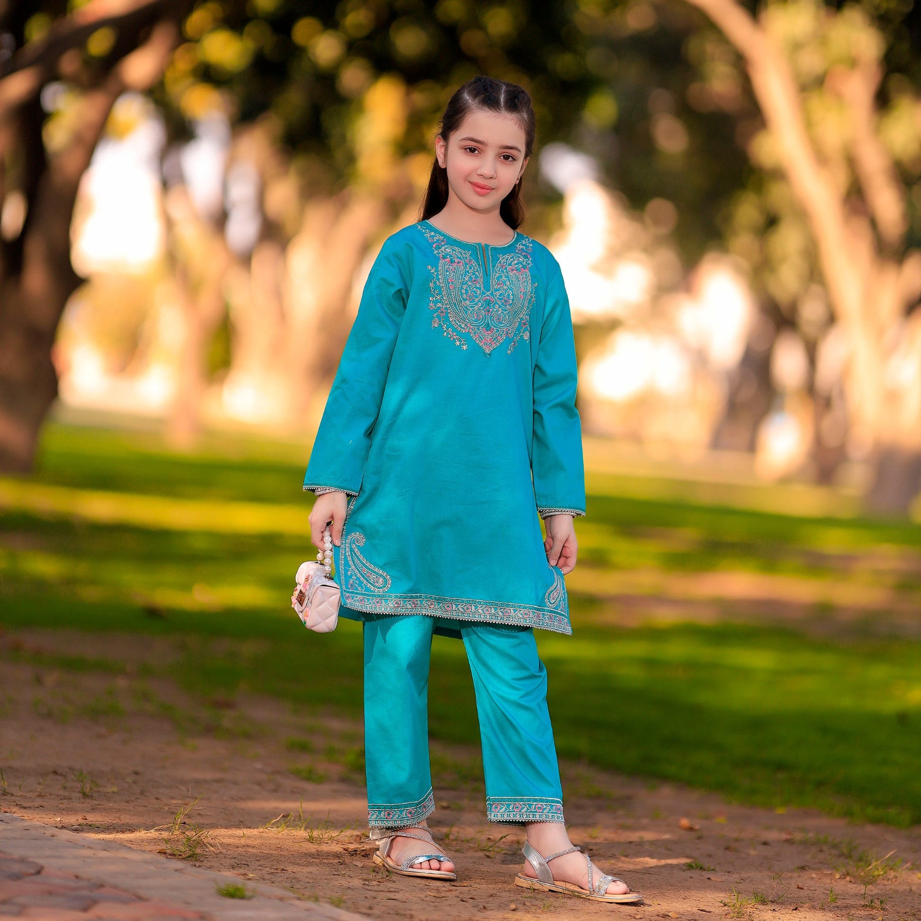 Ferozi Co-Ord Set Cotton