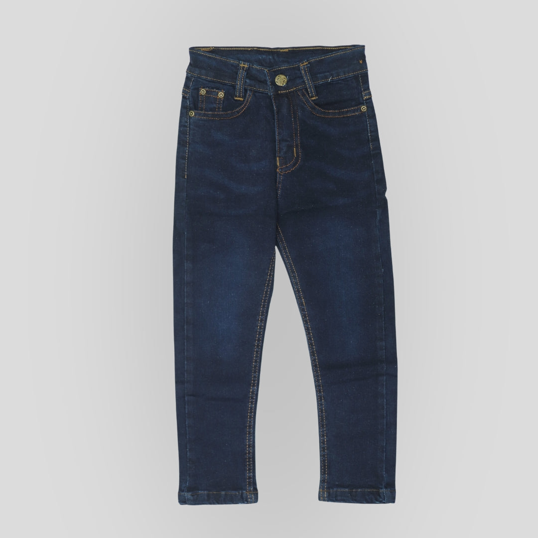 Dark Blue Denim Jeans Pant (Ages 5-13 Years)