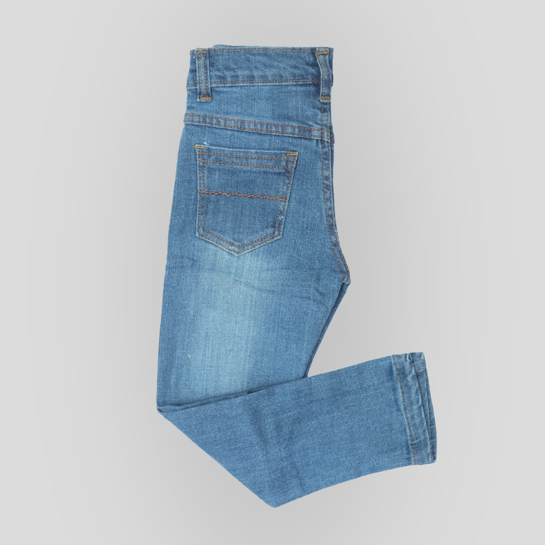 Light Blue Denim Jeans Pant (Ages 5-13 Years)