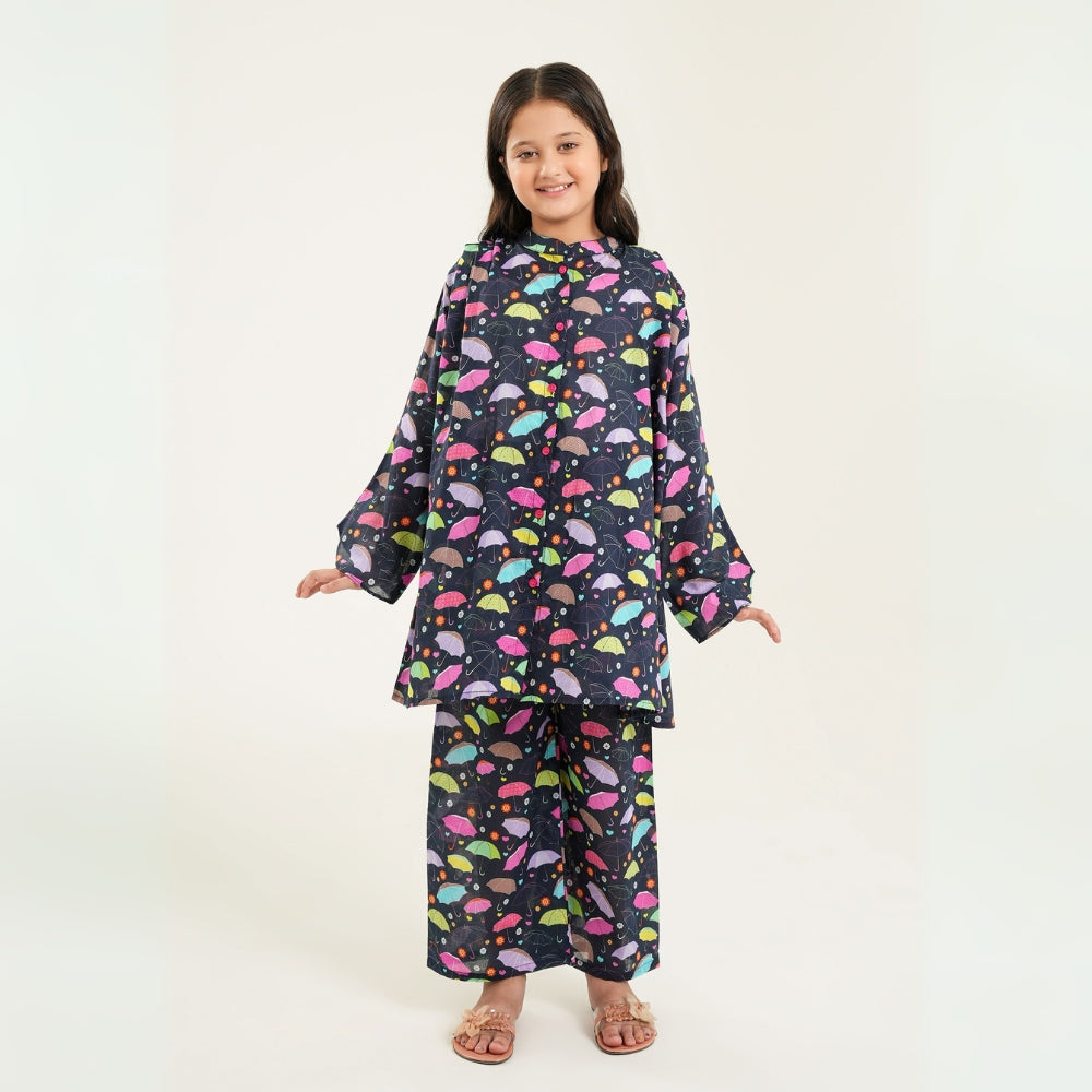 Cambric Digital Printed Lawn 2PC