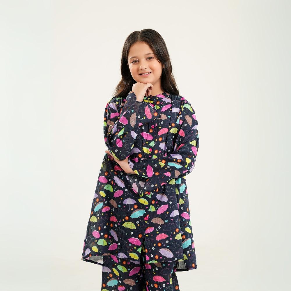 Cambric Digital Printed Lawn 2PC