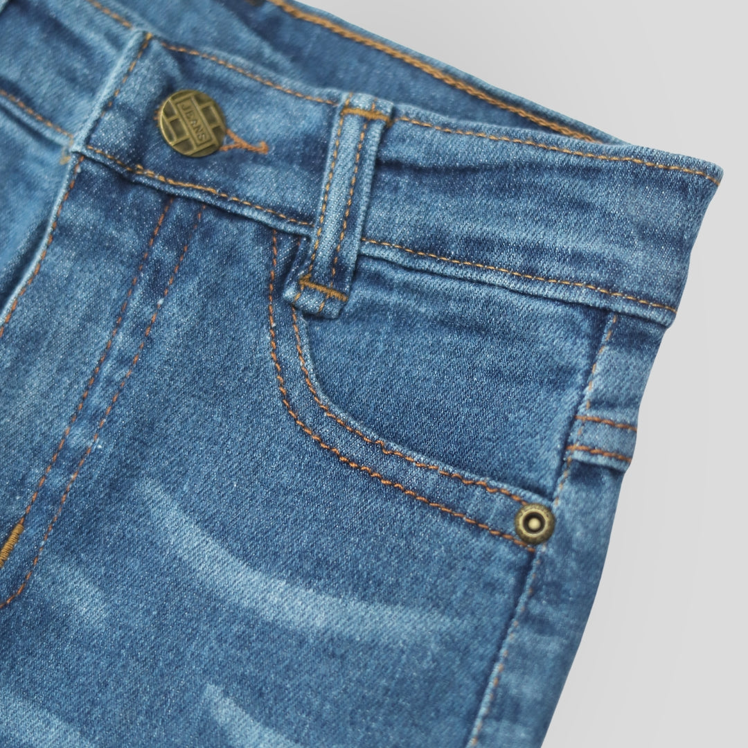 Light Blue Denim Jeans Pant (Ages 5-13 Years)