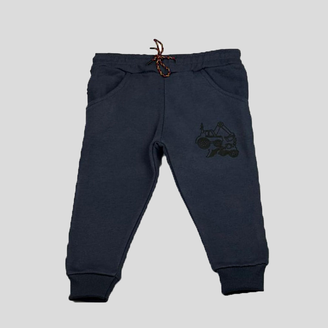 Blue Truck Printed Fleece Tracksuit