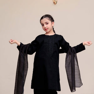 Onyx 3 PC Cotton Lawn Suit for girls — Rangooz