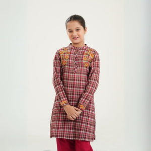 Scarlet Cotton 2 PC Suit for girls β Rangooz