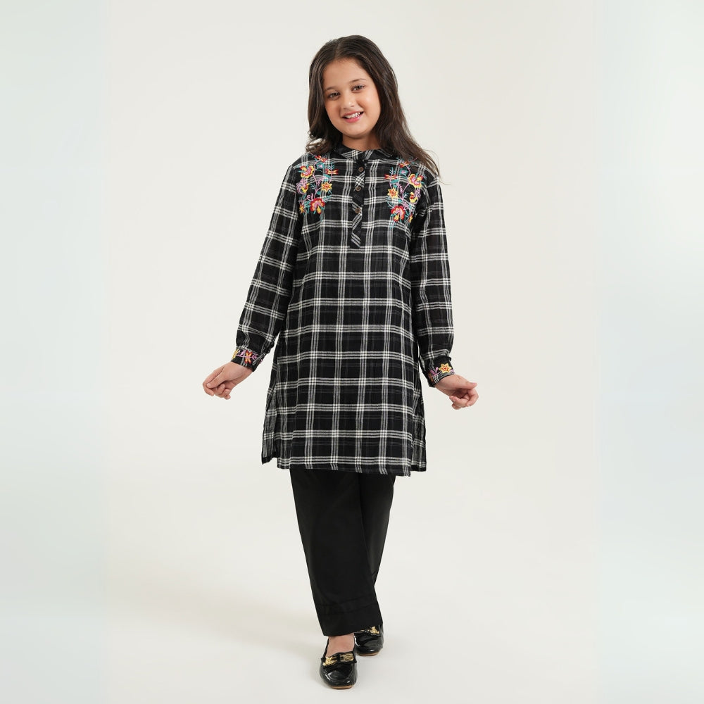 Stylish Embroidered 2-Piece Cotton Pret