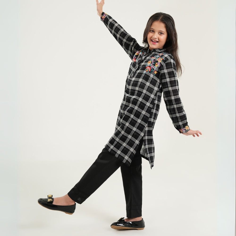 Stylish Embroidered 2-Piece Cotton Pret