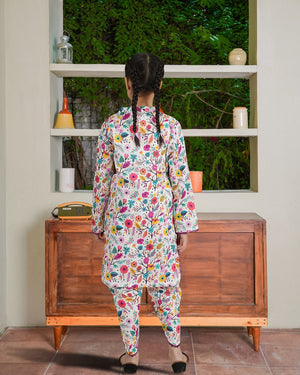 Flutter 2 PC Lawn Suit for girls — Rangooz