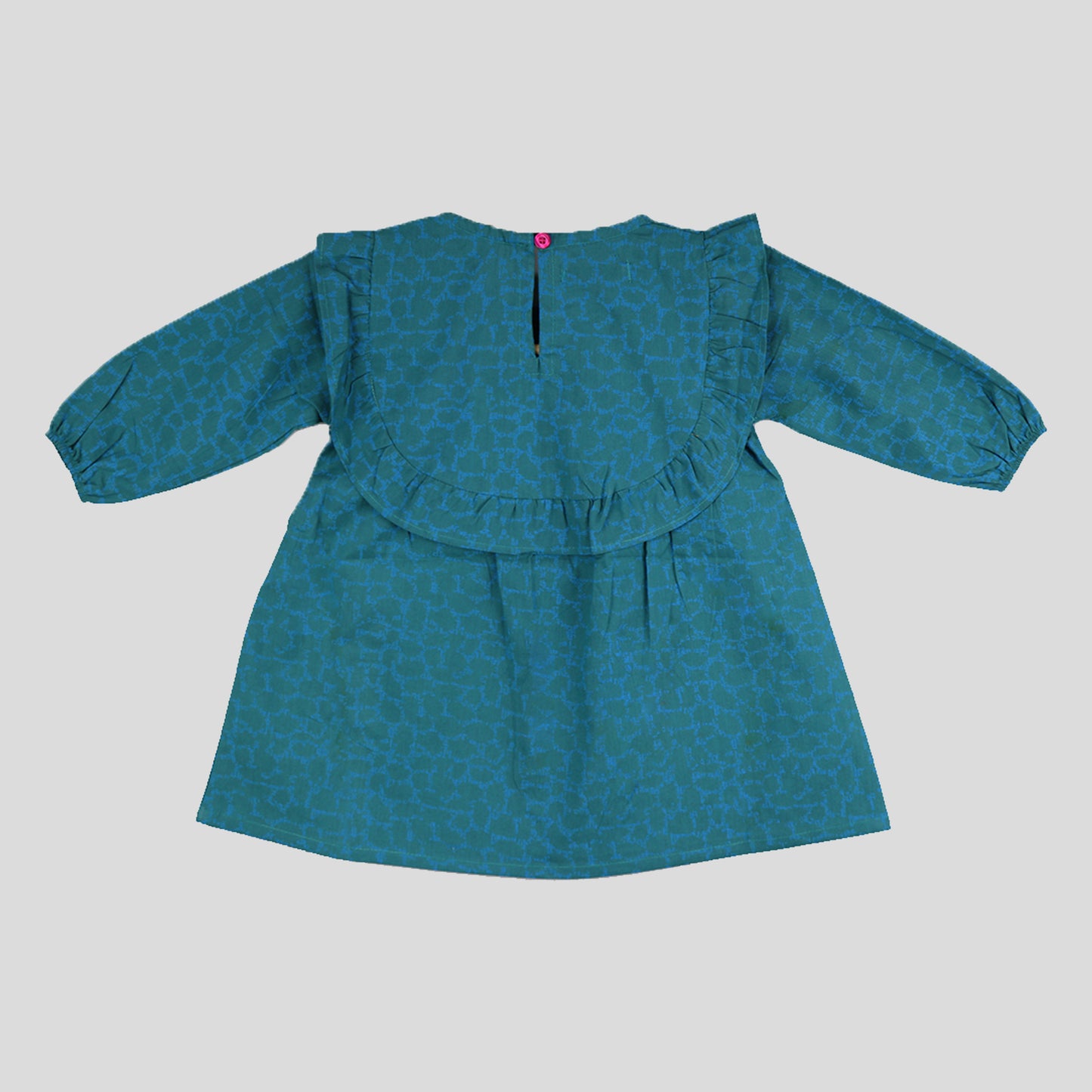 Elegant Sea Green Frock for Girls | Soft & Stylish