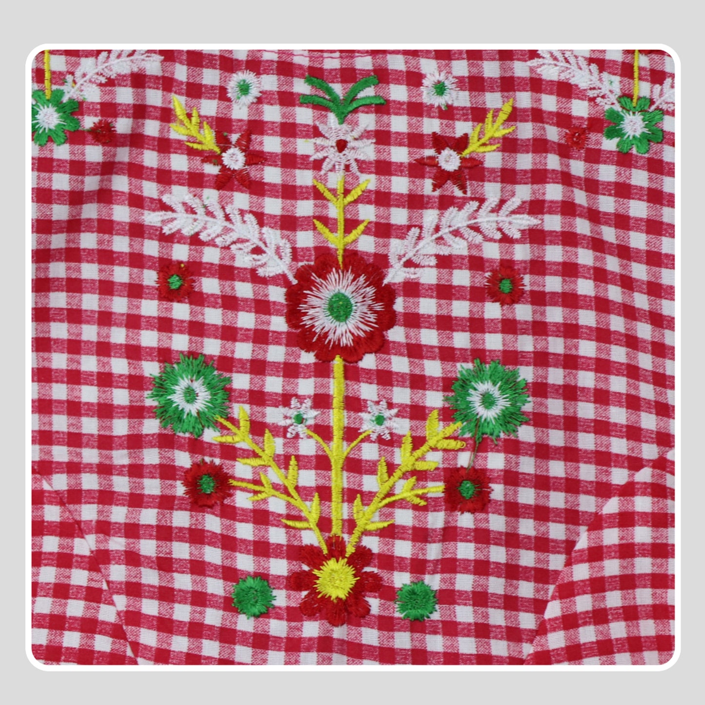 Pink Frock Cord Set Embroidered 100% Cotton