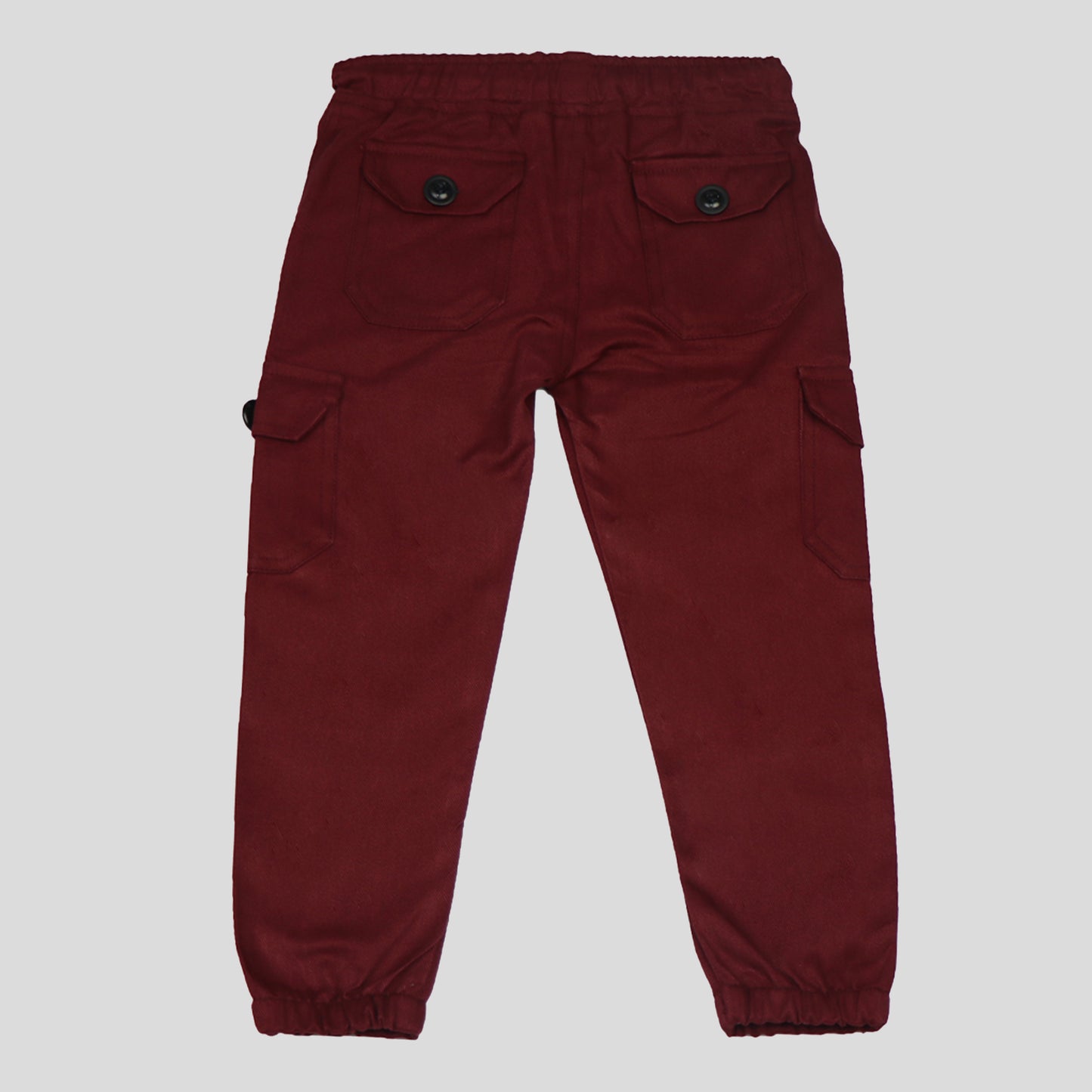 Mahroon Kids 6-Pocket Cargo Pant (Ages 2-16 Years) – 100% Cotton