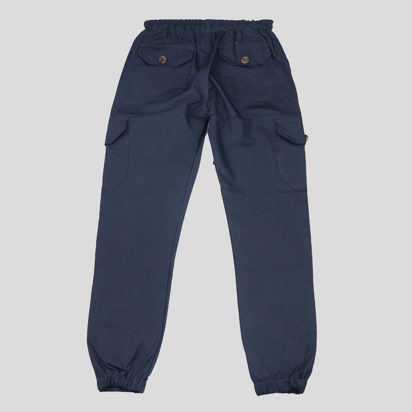 Navy Blue Kids 6-Pocket Cargo Pant (Ages 2-16 Years) – 100% Cotton