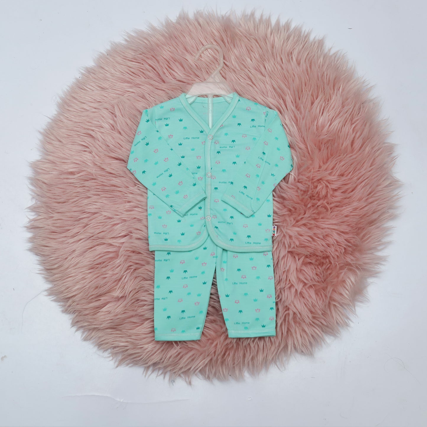 Adorable Crown Night Suit (0-6 Months)