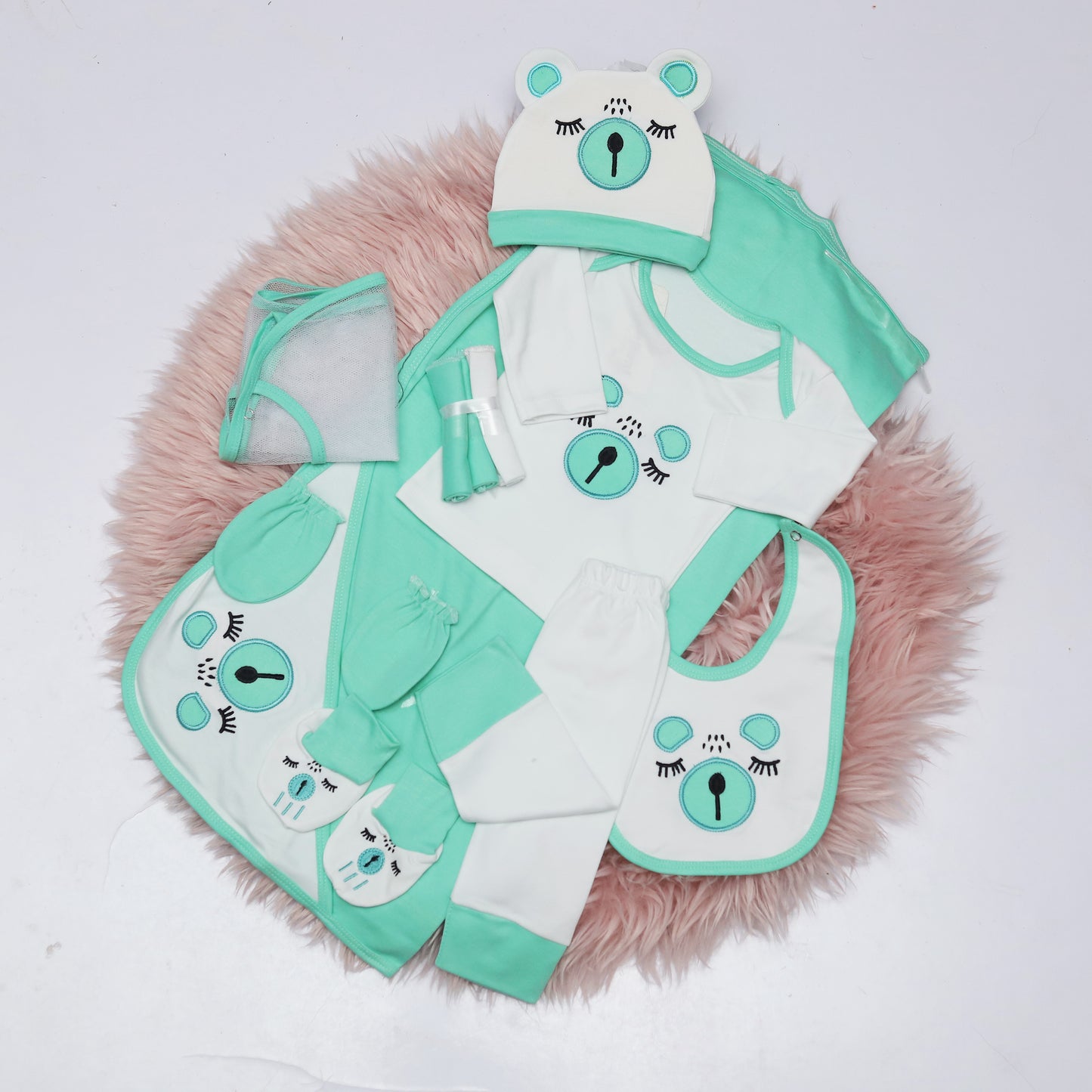 11pc Starter Set for New Born 3 Colors