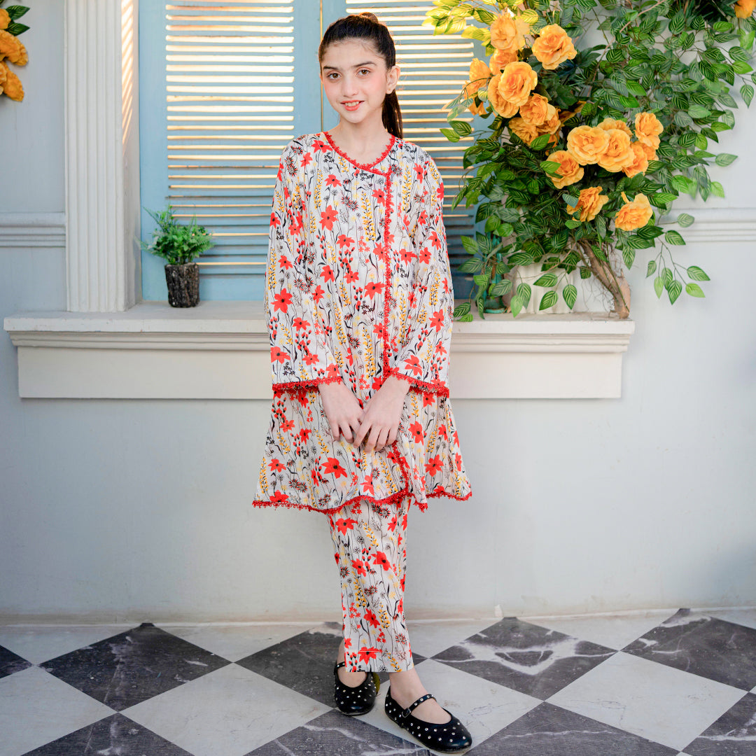 Printed Lawn Suit – Gulzar