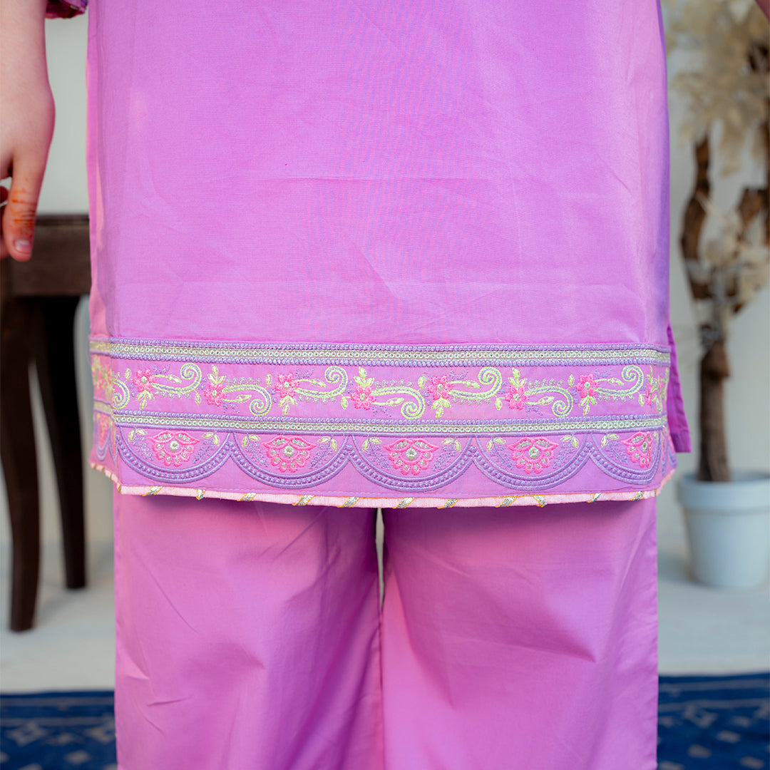 Embroidered Cotton Suit – Kashish