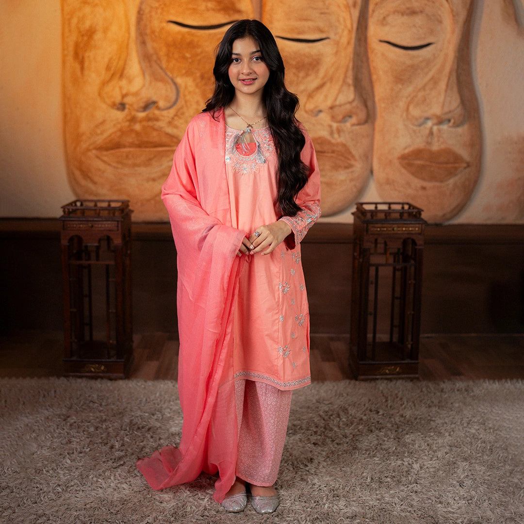 Embroidered Cotton Suit – Sehar