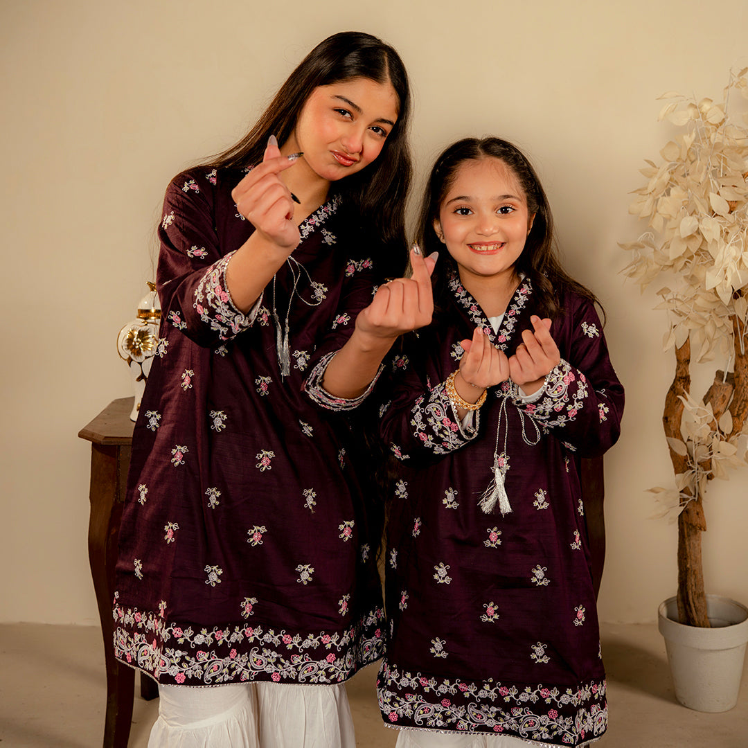 Embroidered  Cotton Lawn Suit –Nayab