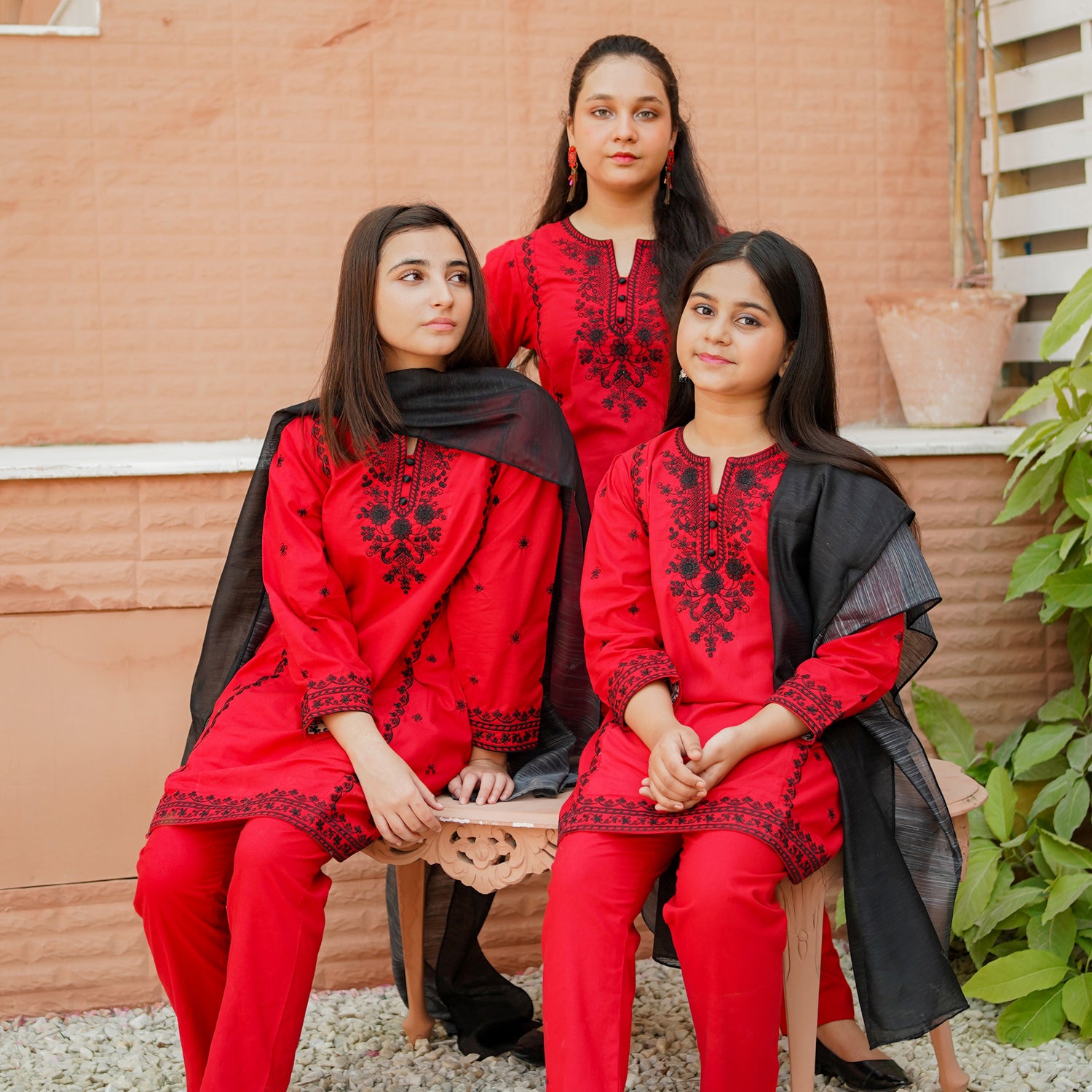 Fiery - 3 PC Cotton