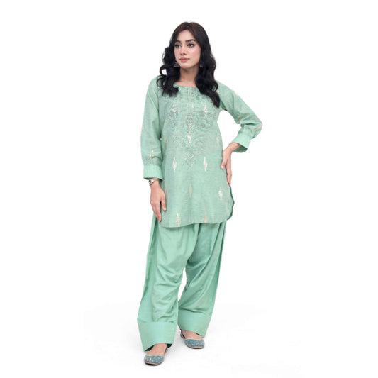 Zayra –Embroidered Farshi Shalwar Set