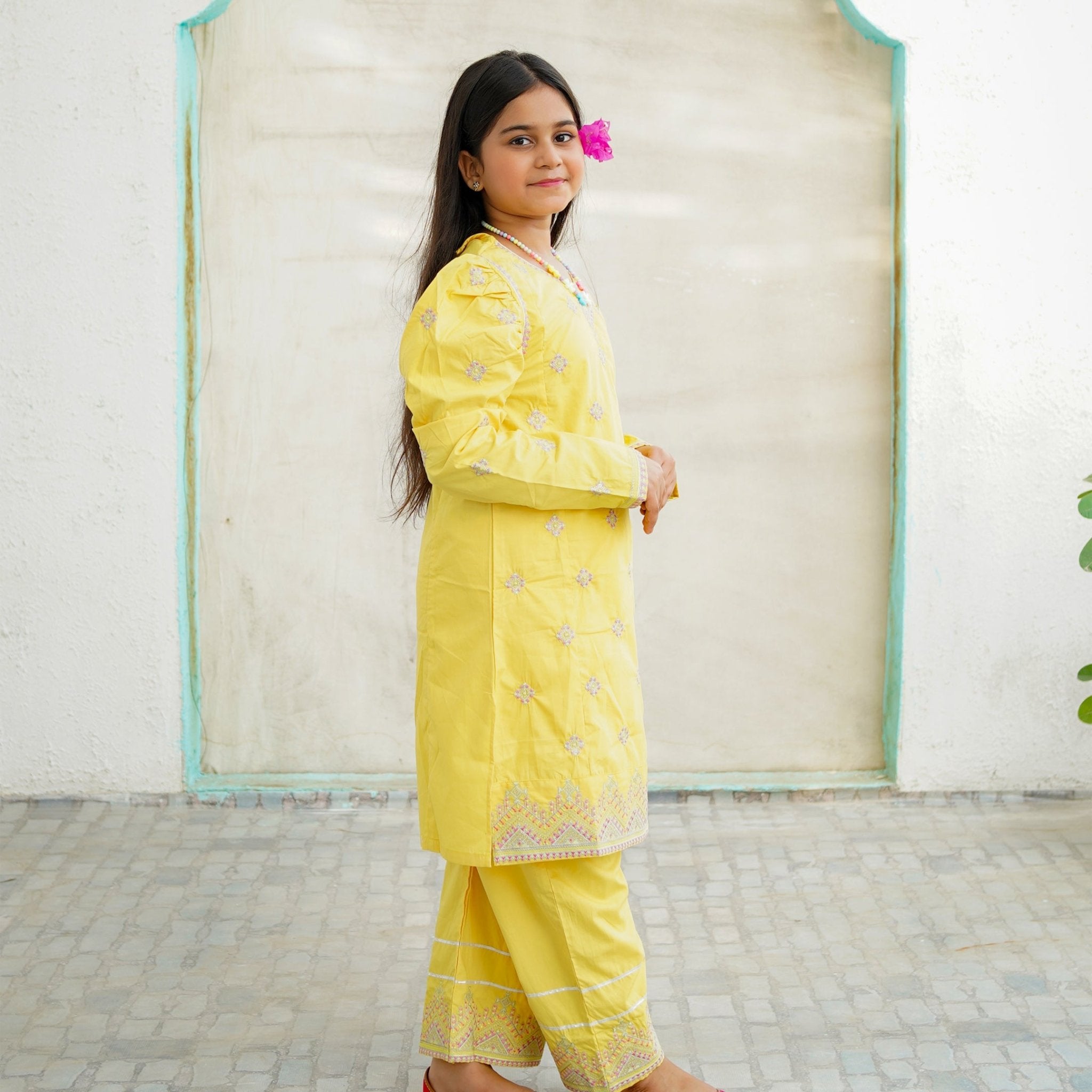 Parwaz 2 PC Cotton Suit for girls — Rangooz