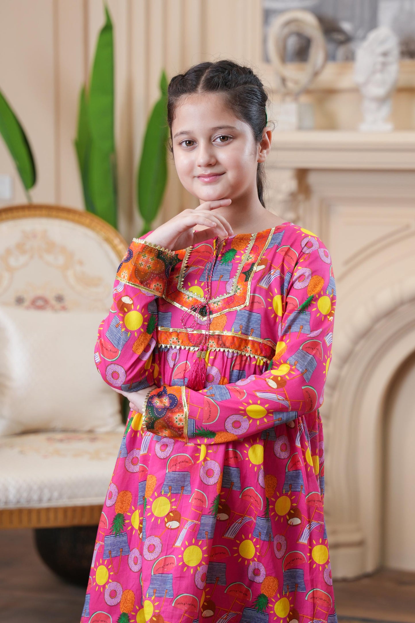 SunShine All-Over Printed Lawn 2 Piece Set