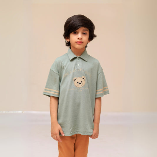 Kids Polo Shirt & Shorts Set – Lightweight Summer Wear