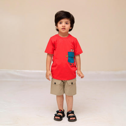 Comfort Meets Cuteness – Boys 2 Piece Summer Set