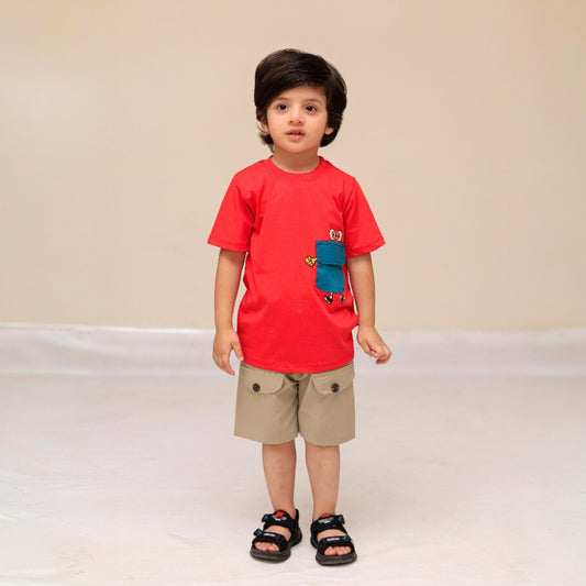 Comfort Meets Cuteness – Boys 2 Piece Summer Set